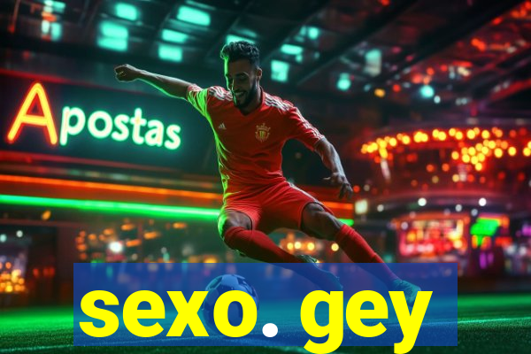 sexo. gey